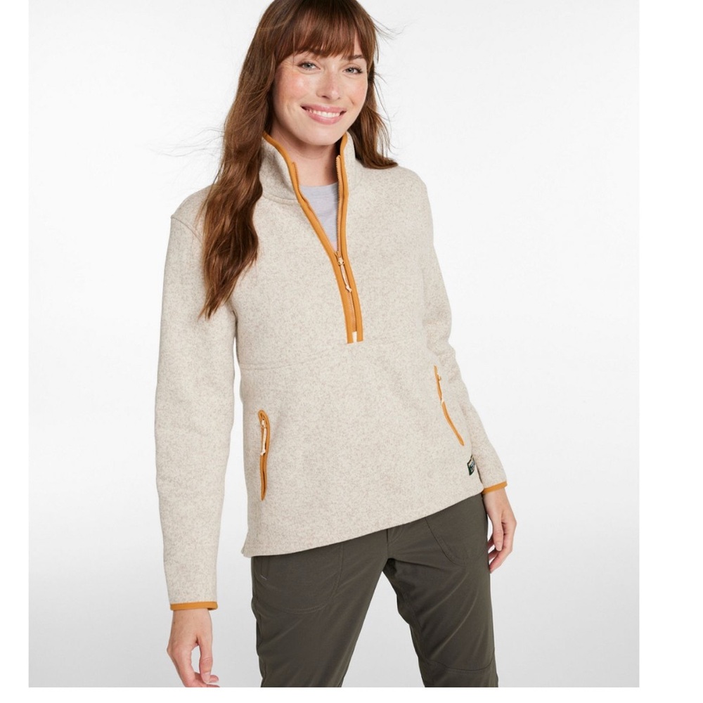 L.L. Bean Sweater Fleece Half Zip